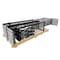 Frontline Guardrail System Non-Penetrating Complete 100 ft Kit - OSHA Compliant, Galvanized GUS10HDG - alternate 1